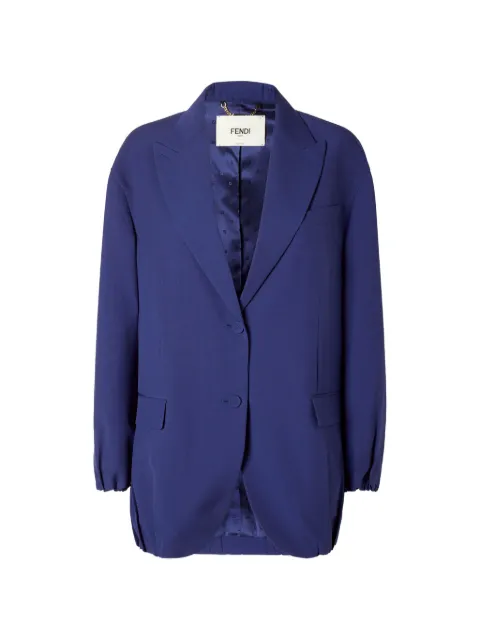 FENDI single-breated blazer