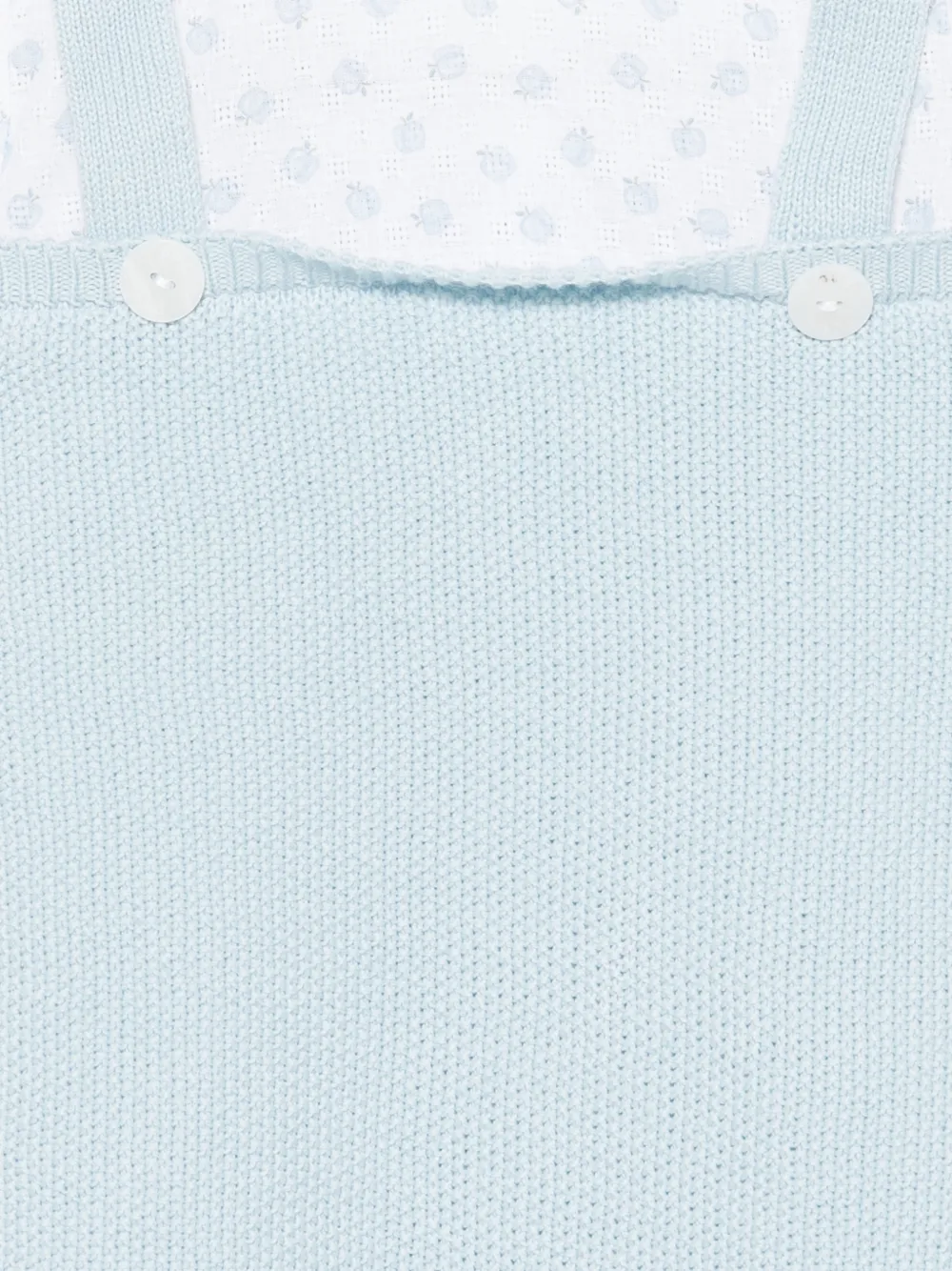 Paz Rodriguez Gebreid gelaagd babypakje Blauw
