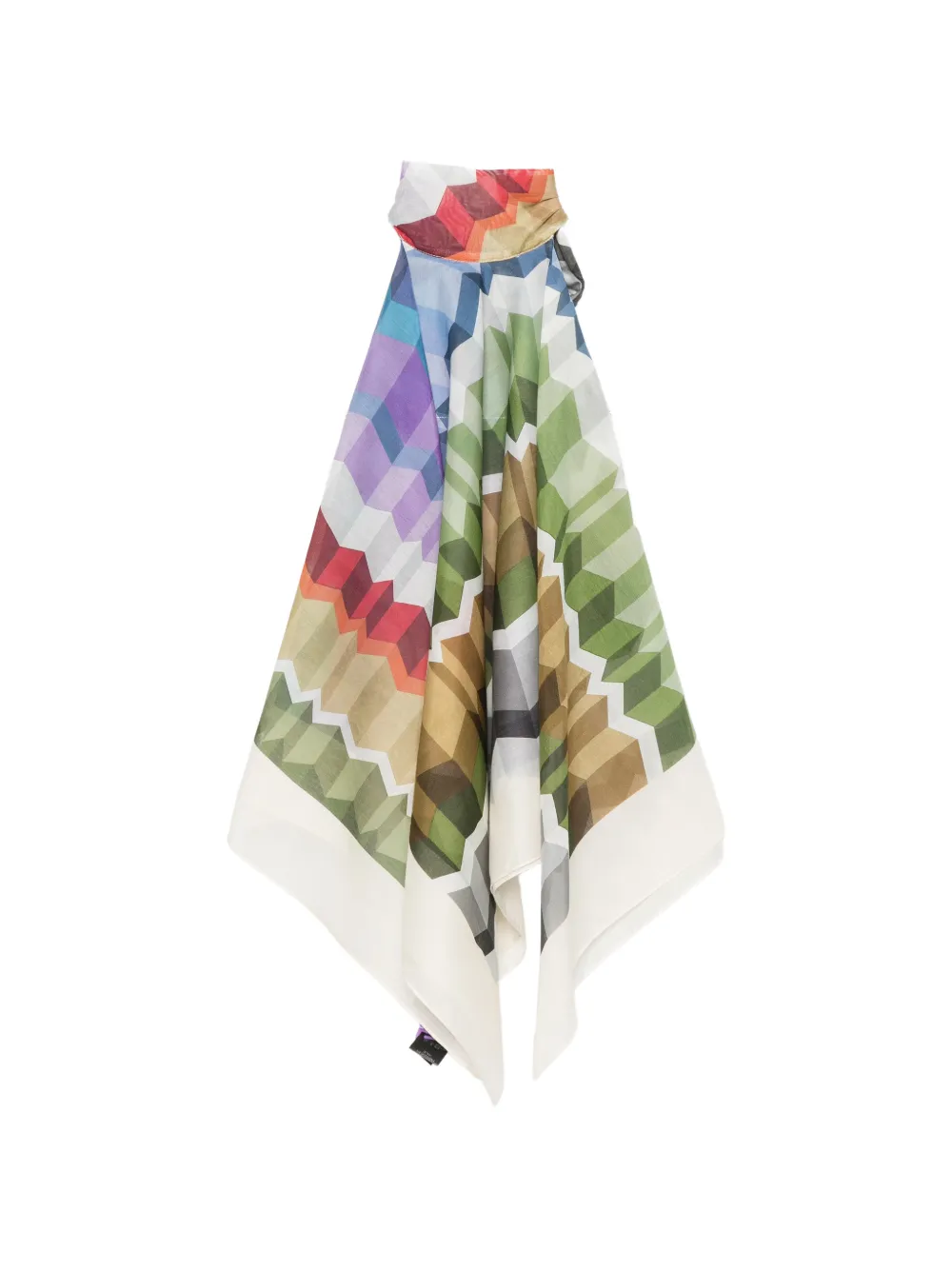 Missoni printed scarf - Verde