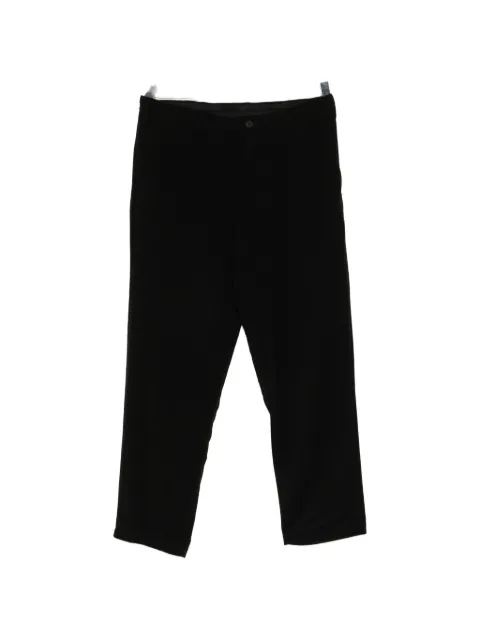Yohji Yamamoto drawstring wide-leg trousers