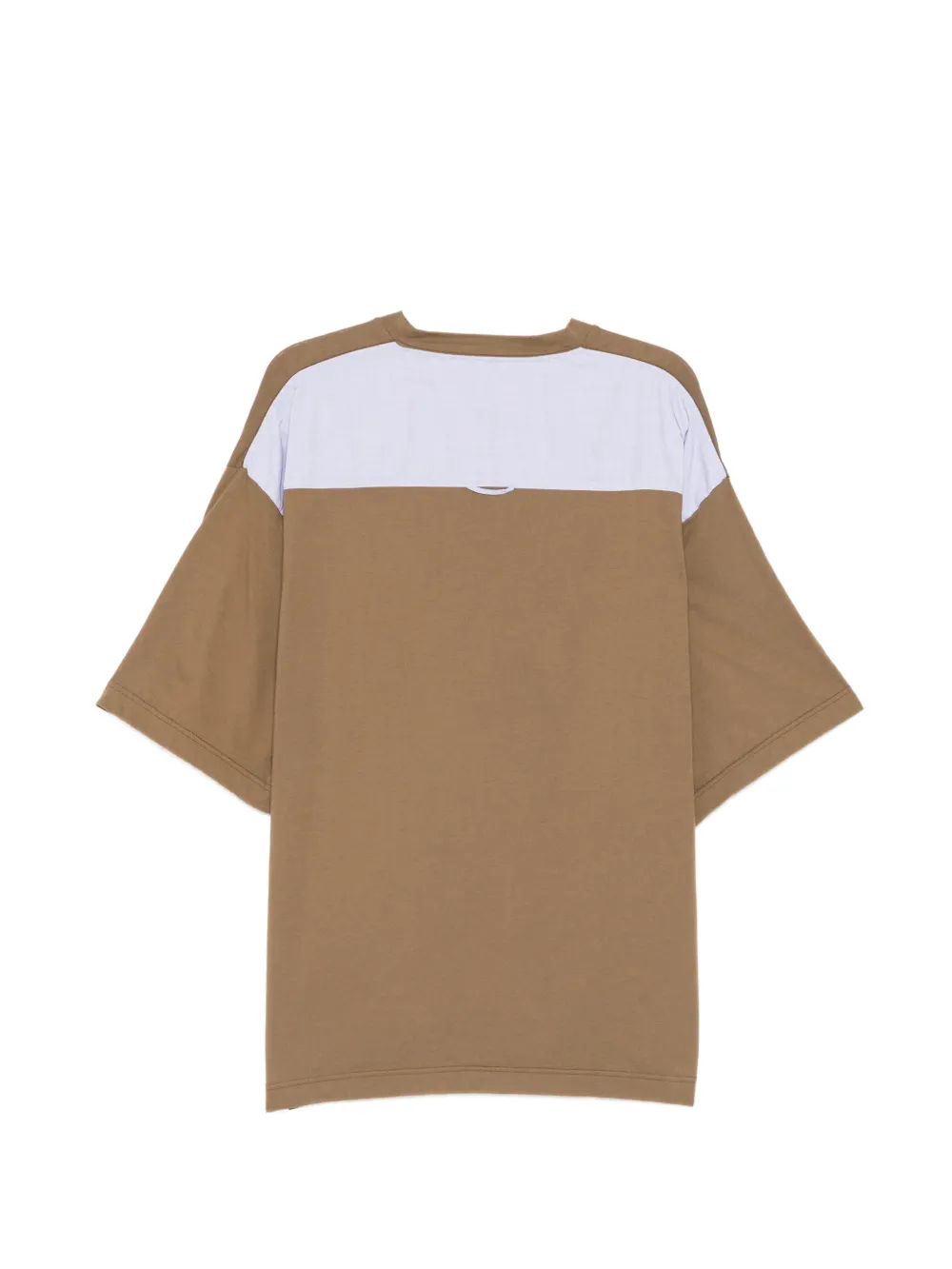 Undercover T-shirt met vlakken Bruin