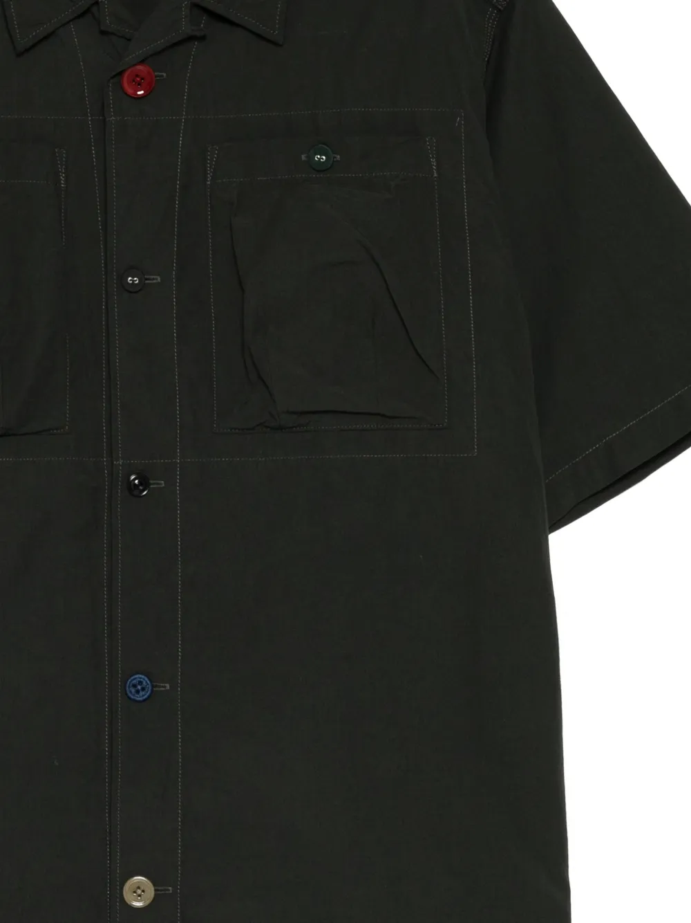 Undercover Katoenen overhemd Groen