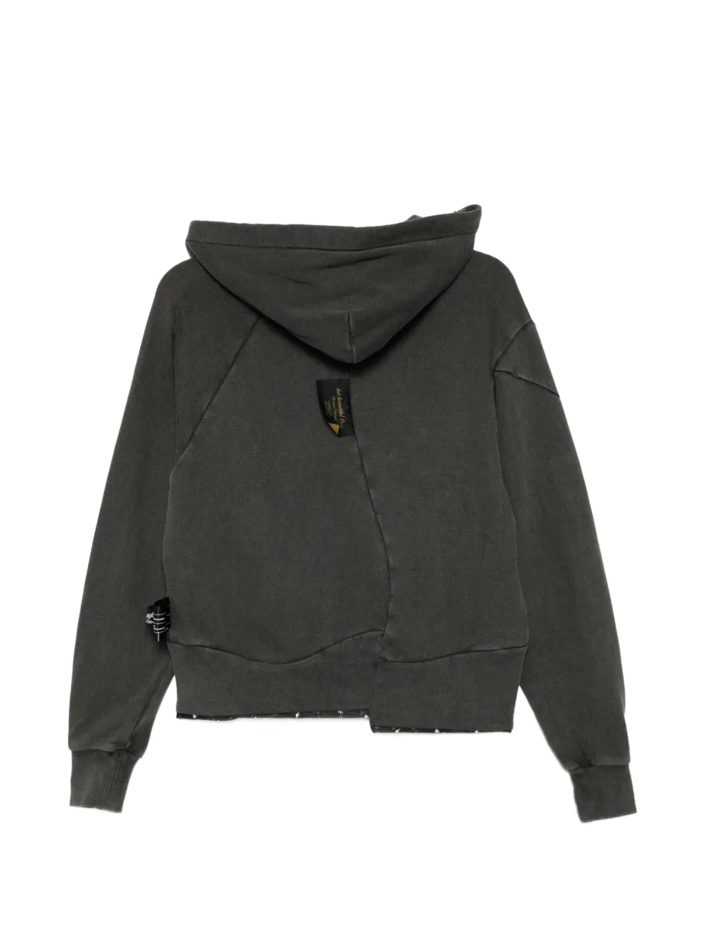 Undercover Katoenen hoodie met rits Grijs