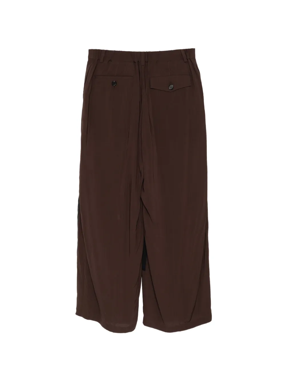  Undercover Pantaloni Con Inserti - Marrone 