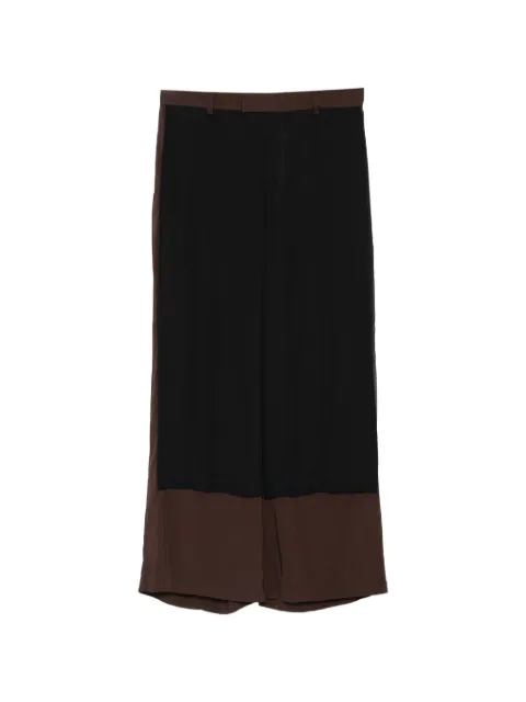 Undercover layered-panel trousers