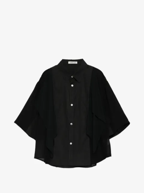 Undercover draped shirt