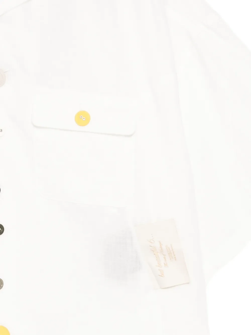 Undercover Linnen overhemd Beige