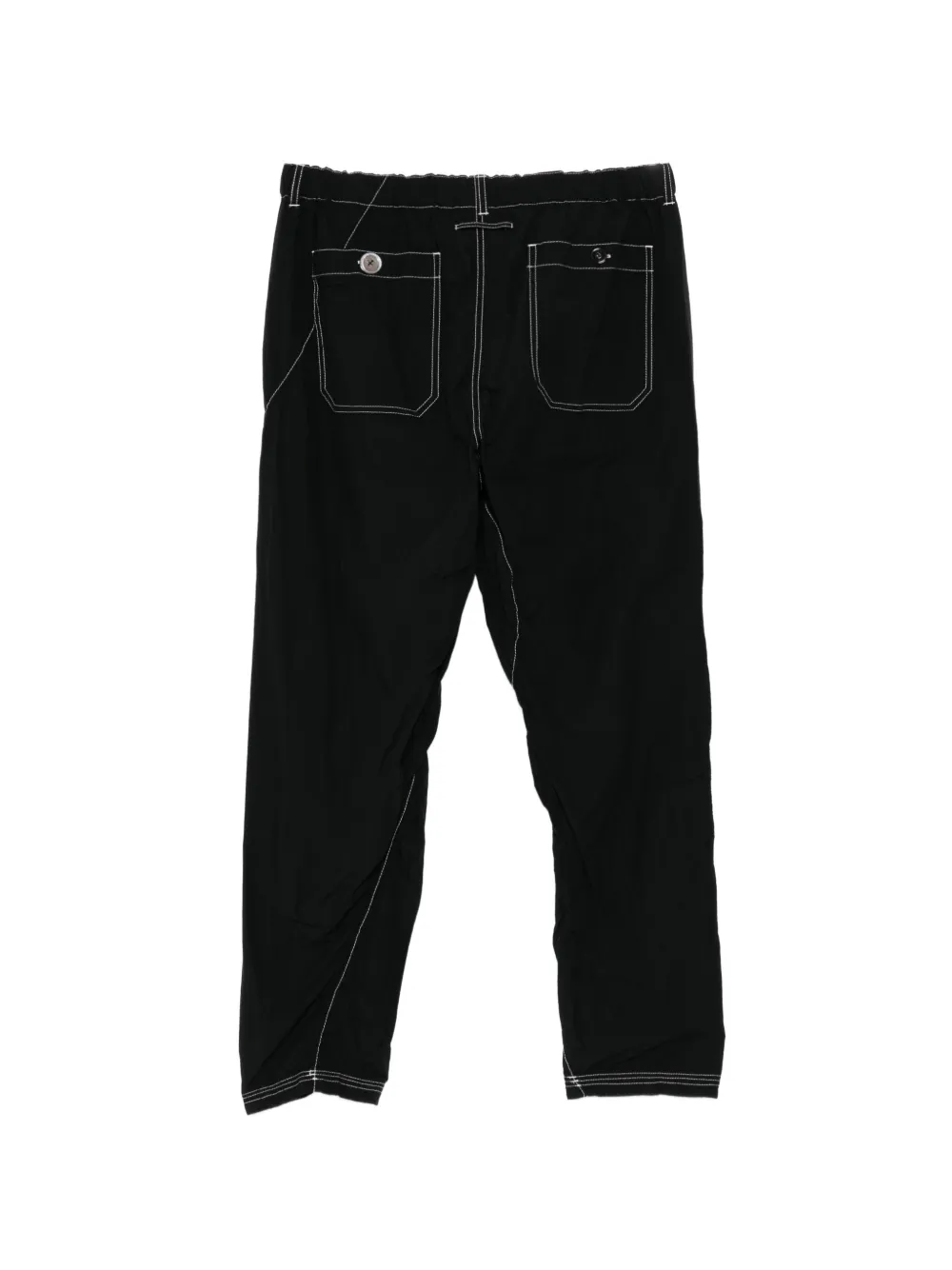 Undercover Broek met contrasterende stiksels Zwart