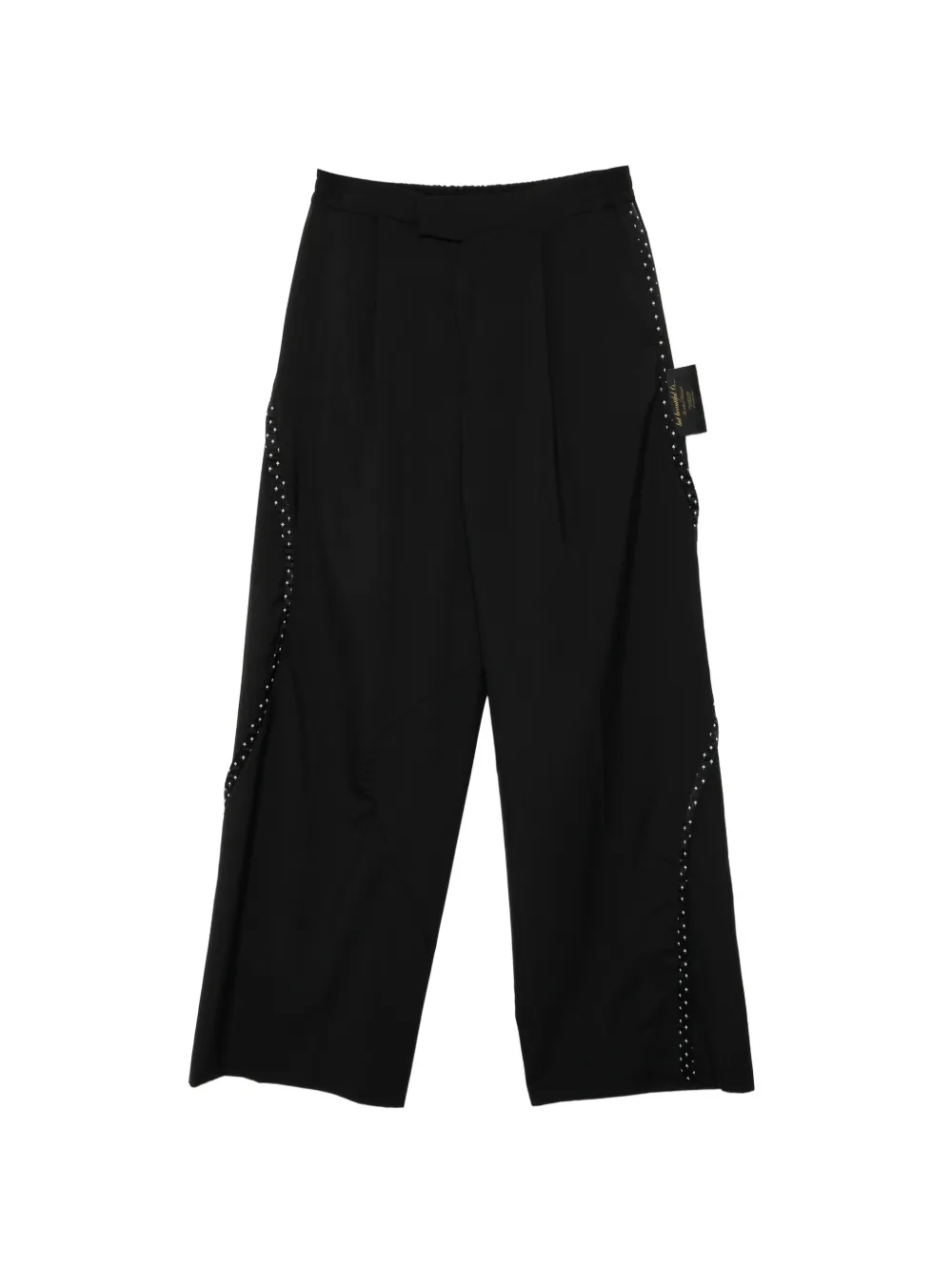 Undercover pattern-trim trousers - Nero