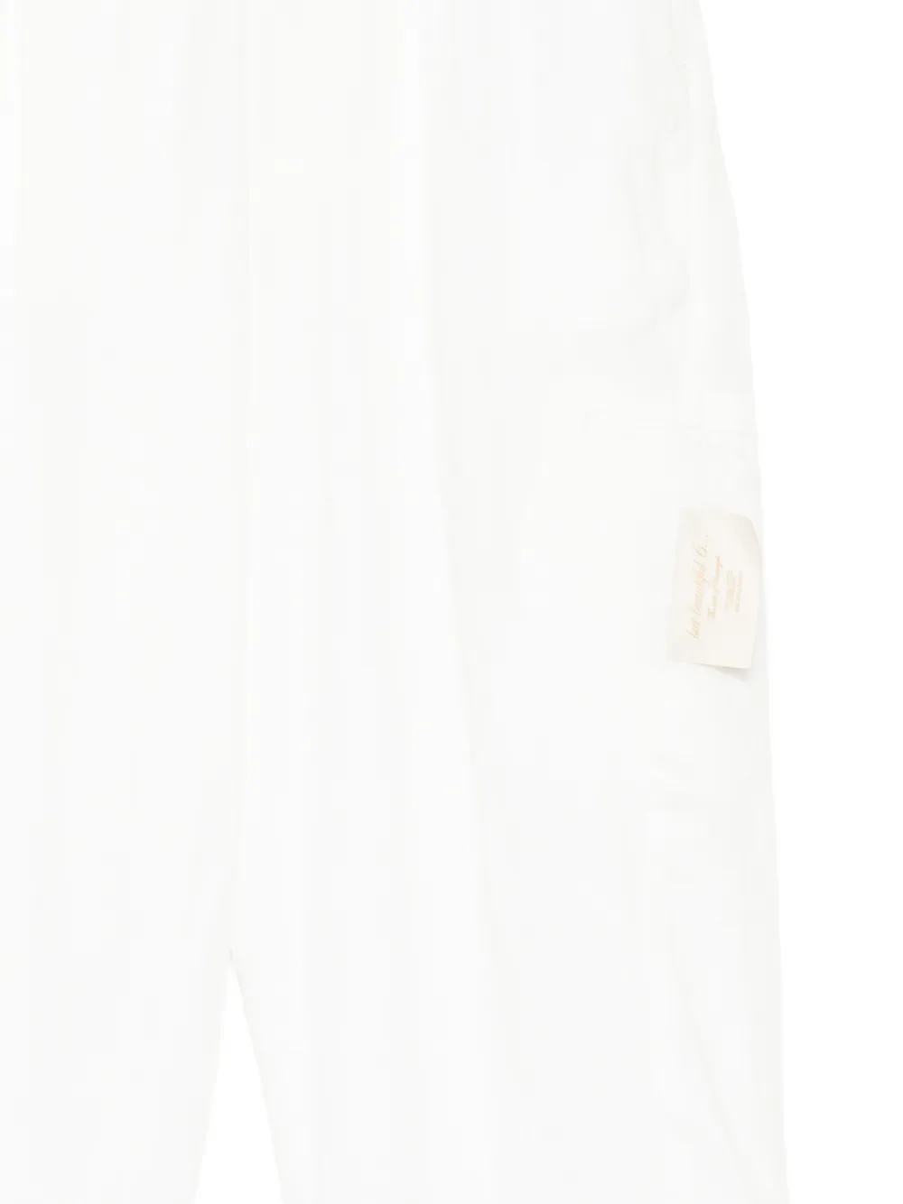 Undercover Broek met logopatch Beige