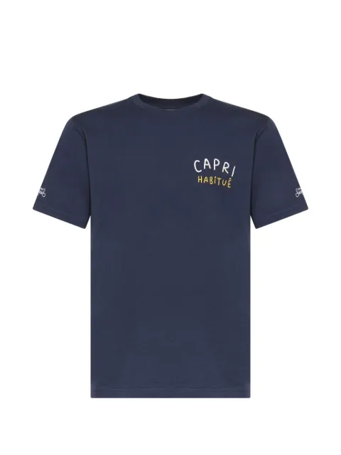MC2 Saint Barth Capri embroidered T-shirt