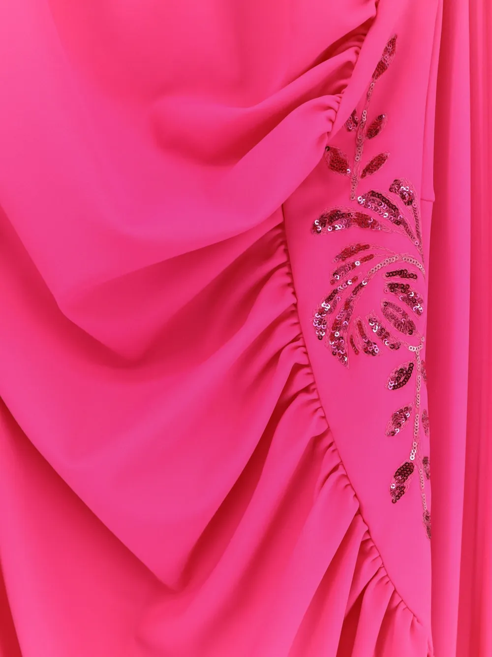 CHIARA BONI La Petite Robe Maxi-jurk verfraaid met pailletten Roze
