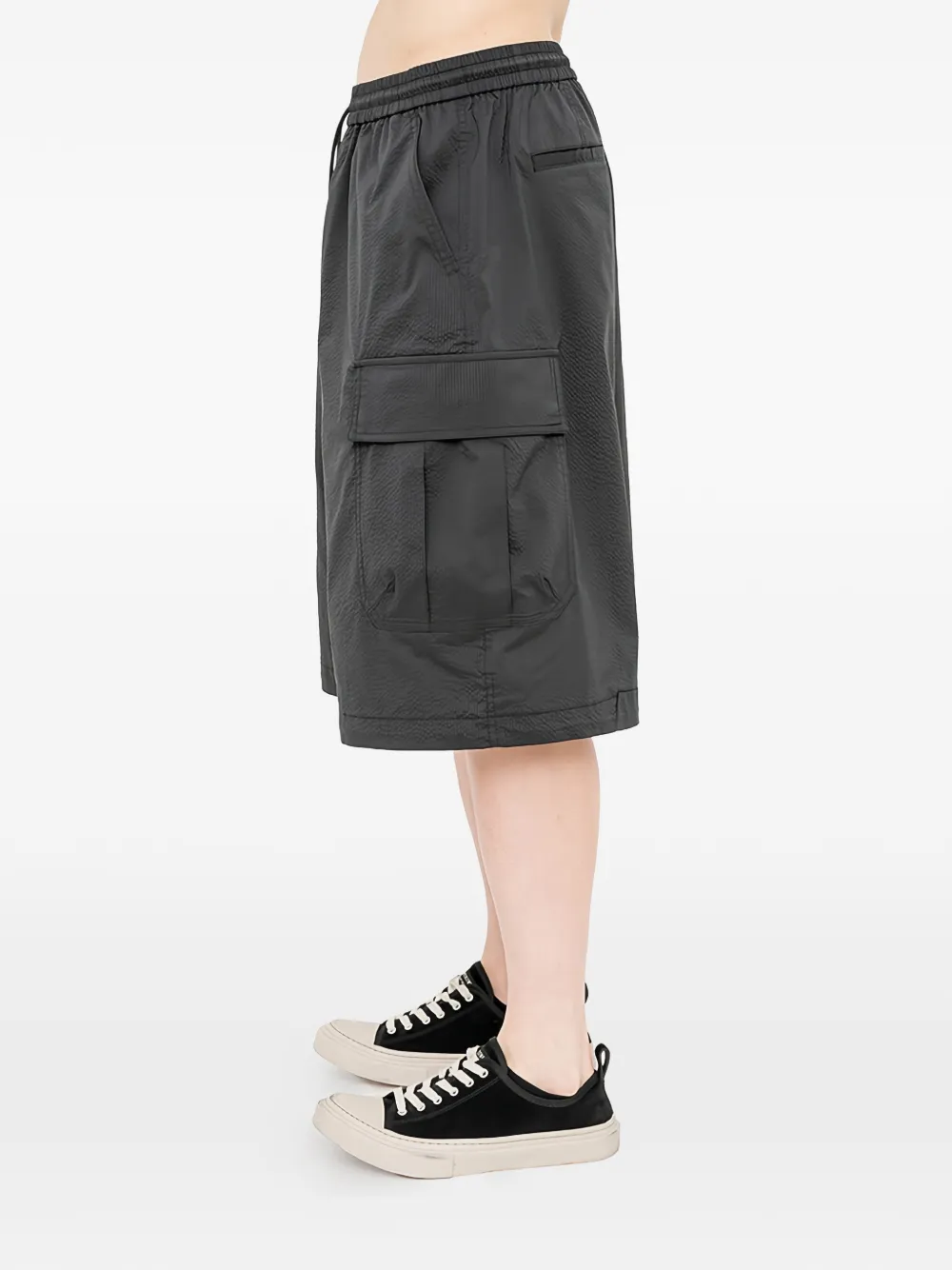 Juun.J Cargo shorts met textuur Grijs