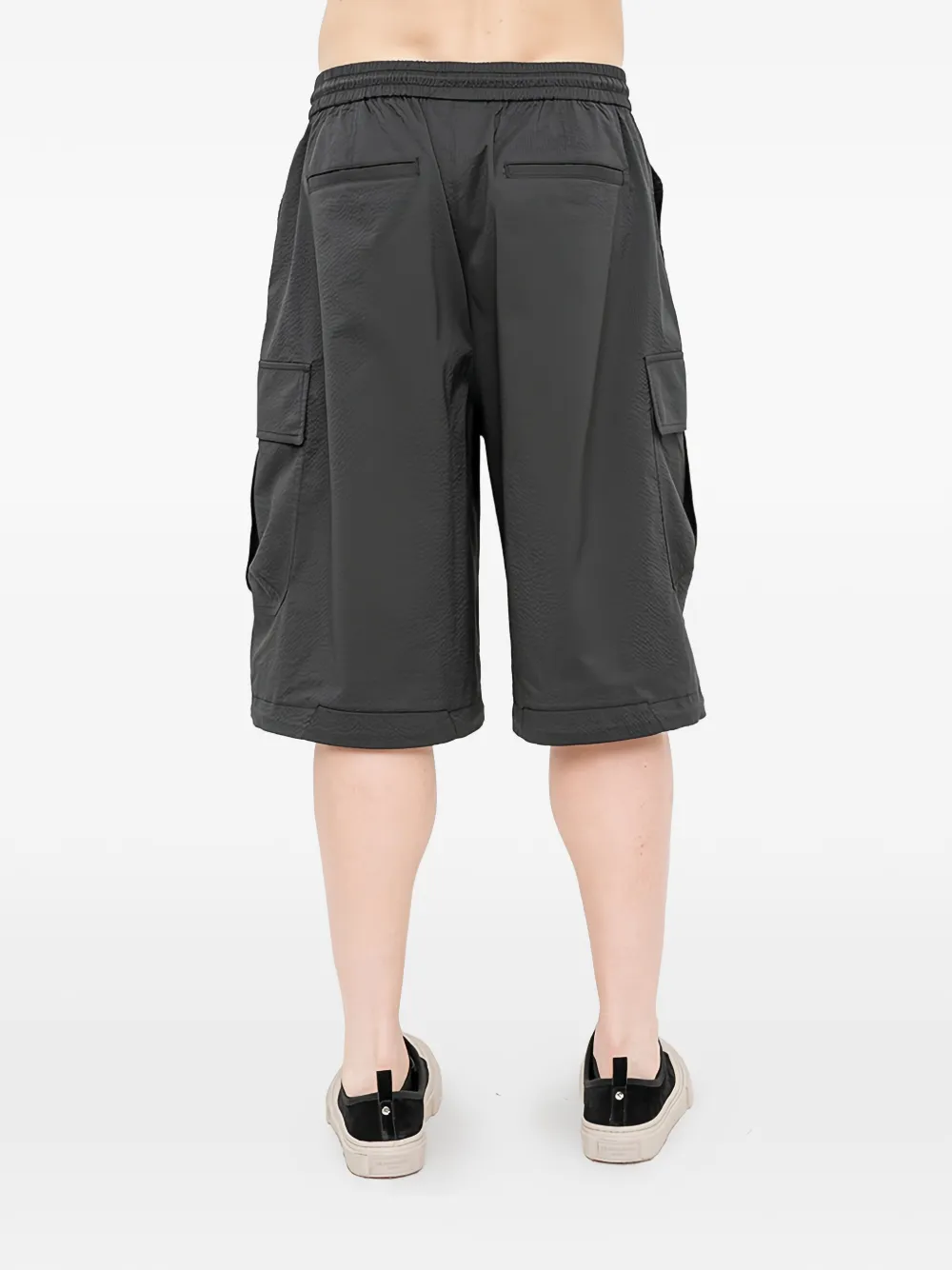 Juun.J Cargo shorts met textuur Grijs