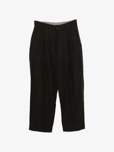Ziggy Chen linen pleated trousers