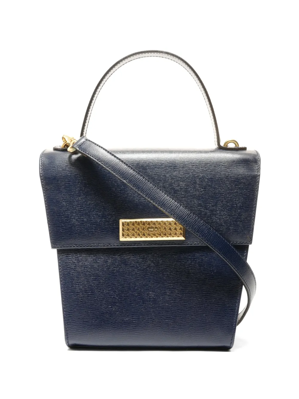 Christian Dior Pre-Owned 1990-2000s Logo Plate tote bag - Blau