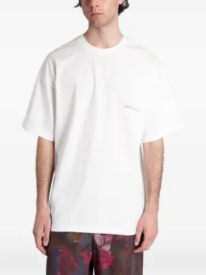 OAMC Peacemaker logo-print T-shirt | White | FARFETCH