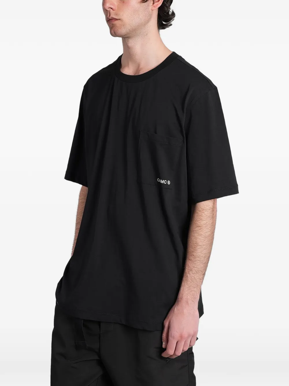 Peacemaker Oamc T-shirt met grafische print Zwart