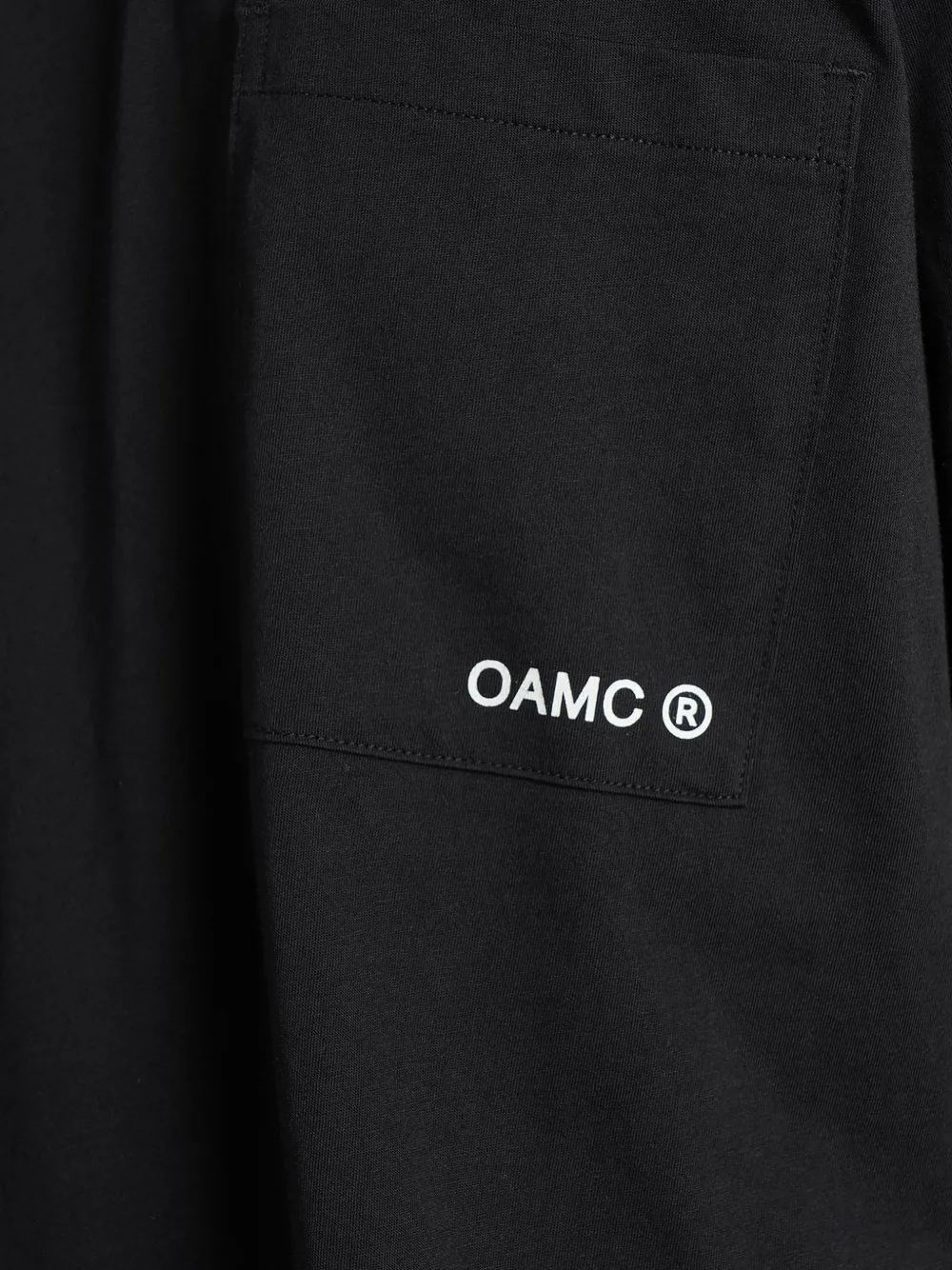 Peacemaker Oamc T-shirt met grafische print Zwart