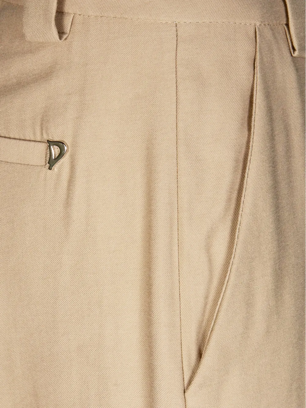 DONDUP Plooibroek Beige