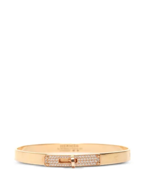 Hermès Pre-Owned 1990 Kelly diamond bracelet