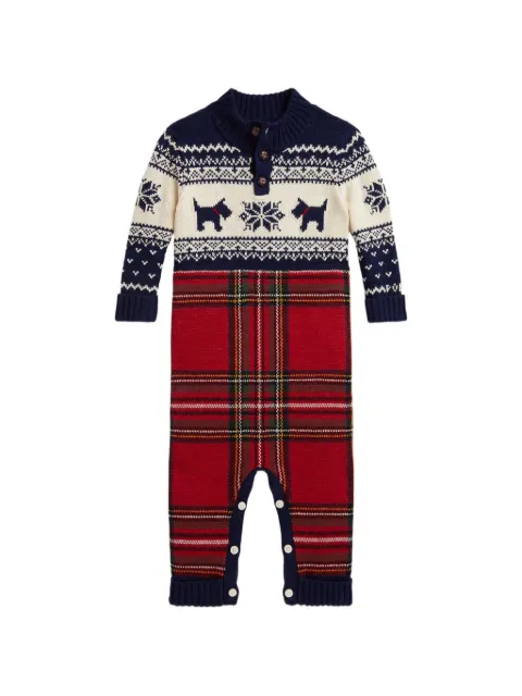 POLO RALPH LAUREN KIDS holiday coverall