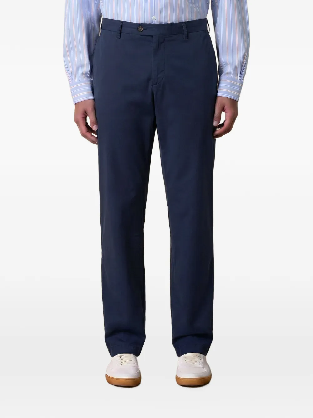 Brooks Brothers Twill broek Blauw
