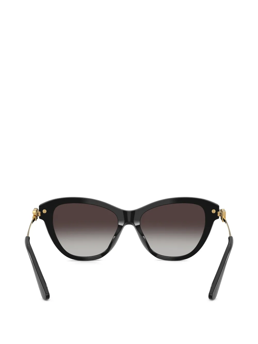 Dolce & Gabbana Eyewear Zonnebril met cat-eye montuur Zwart