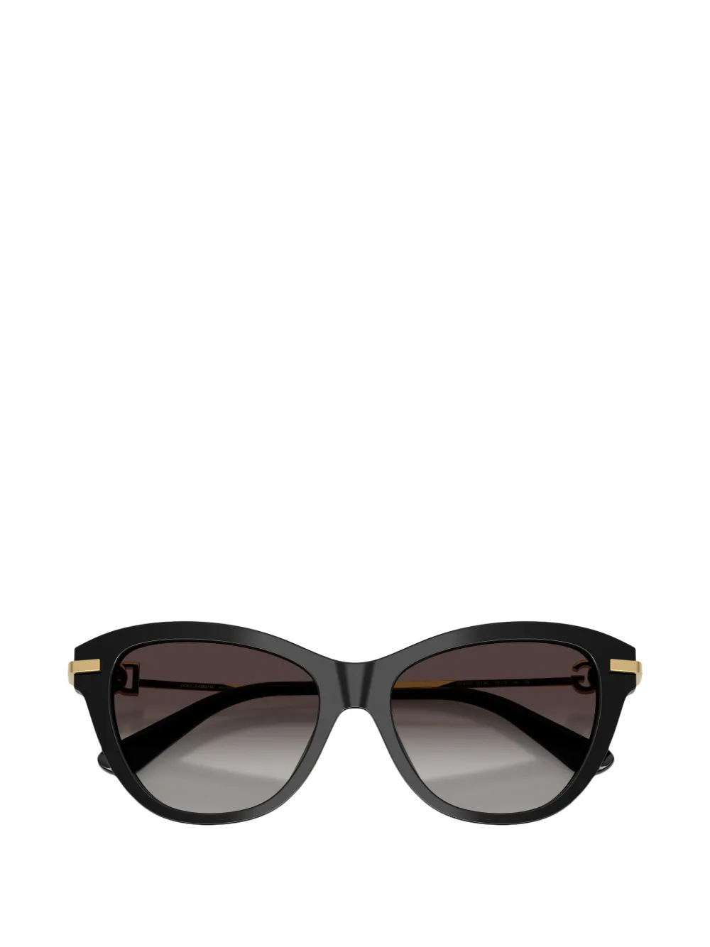 Dolce & Gabbana Eyewear Zonnebril met cat-eye montuur Zwart