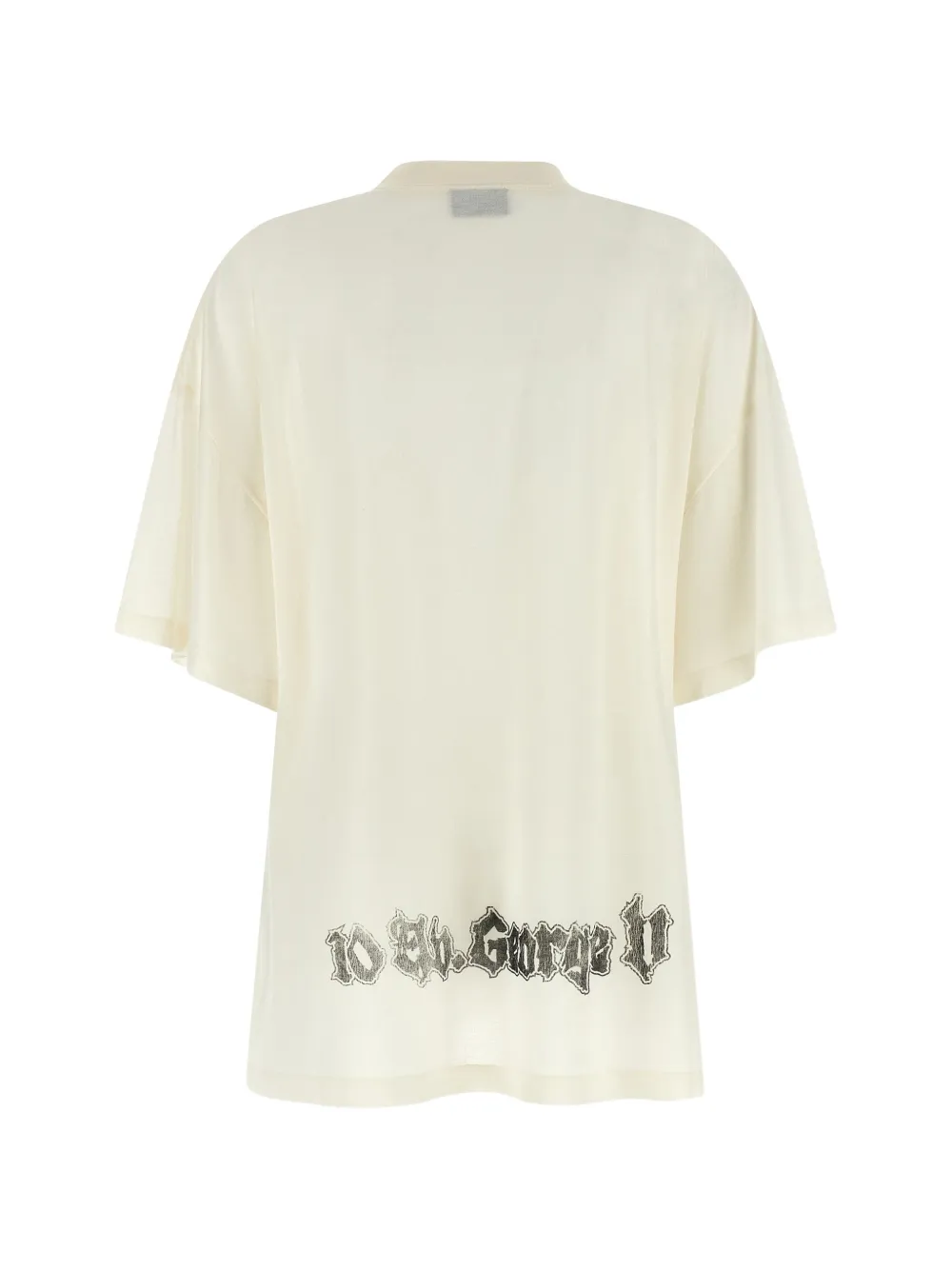 Balenciaga Salon De Couture jersey T-shirt Beige