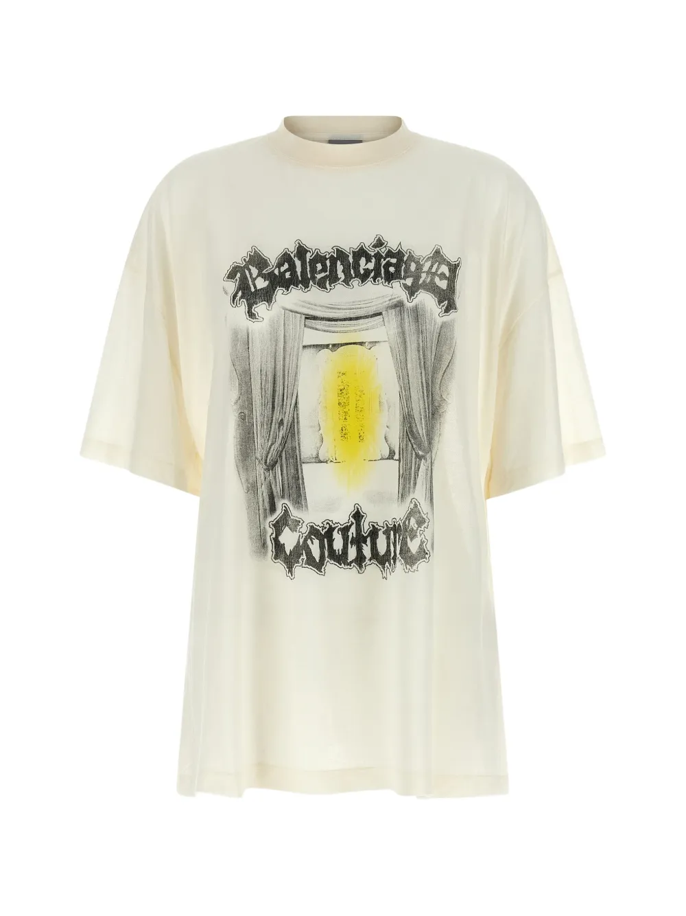 Balenciaga Salon De Couture jersey T-shirt - Nude