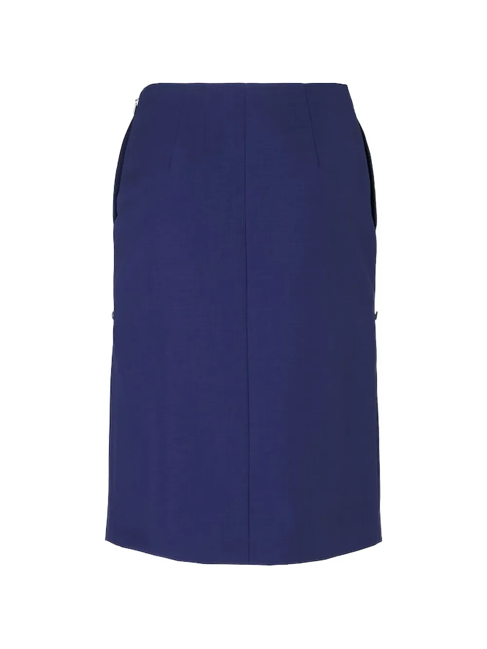 FENDI Midi-rok met vlakken Blauw