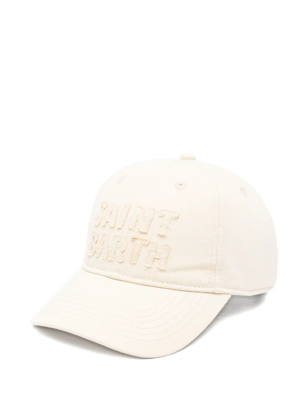 Mc2 Saint Barth Logo-embroidered Baseball Cap In White