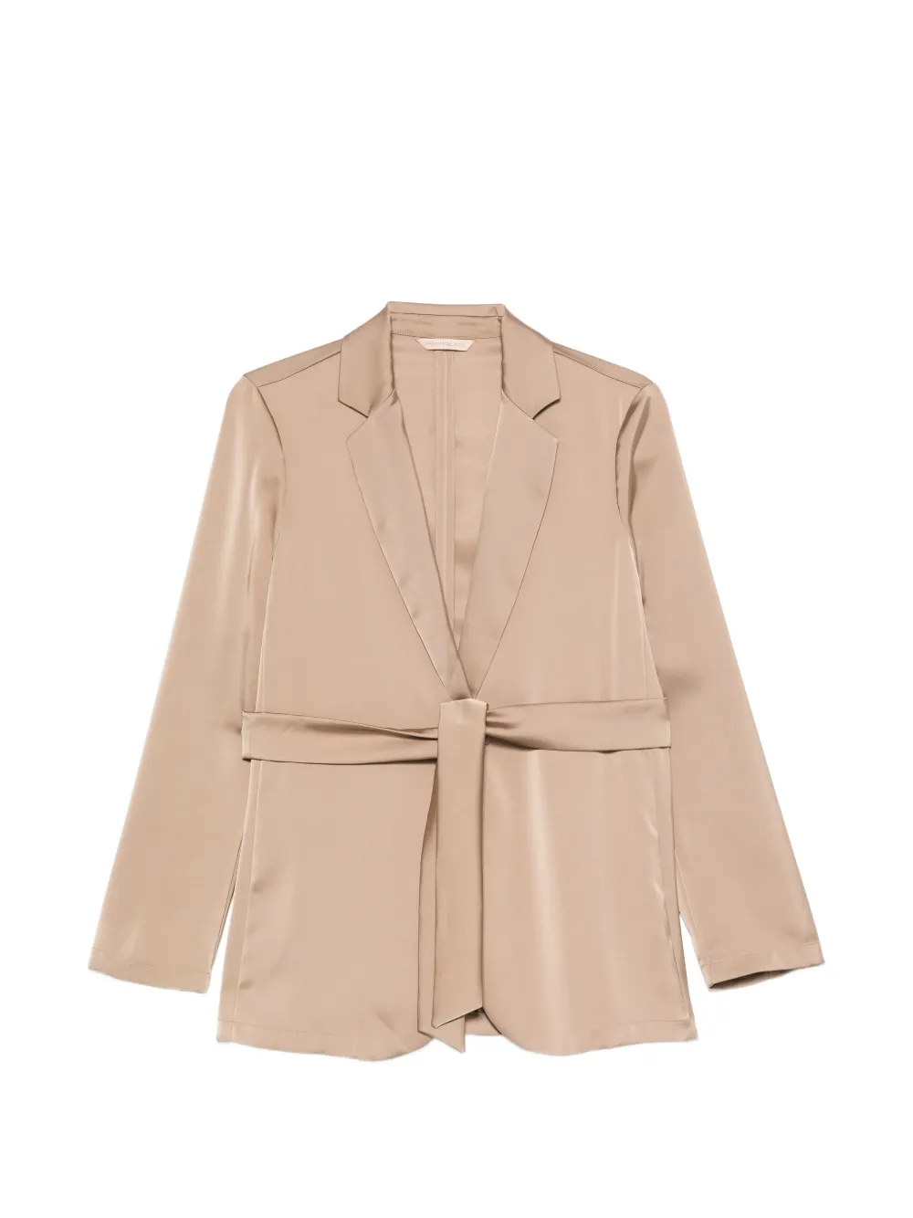 Pennyblack belted satin-finish jacket - Toni neutri
