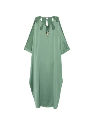 Gucci Brushed Mohair Jumper Dress | Green | FARFETCH