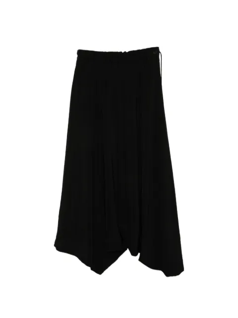Yohji Yamamoto 不对称露踝裤