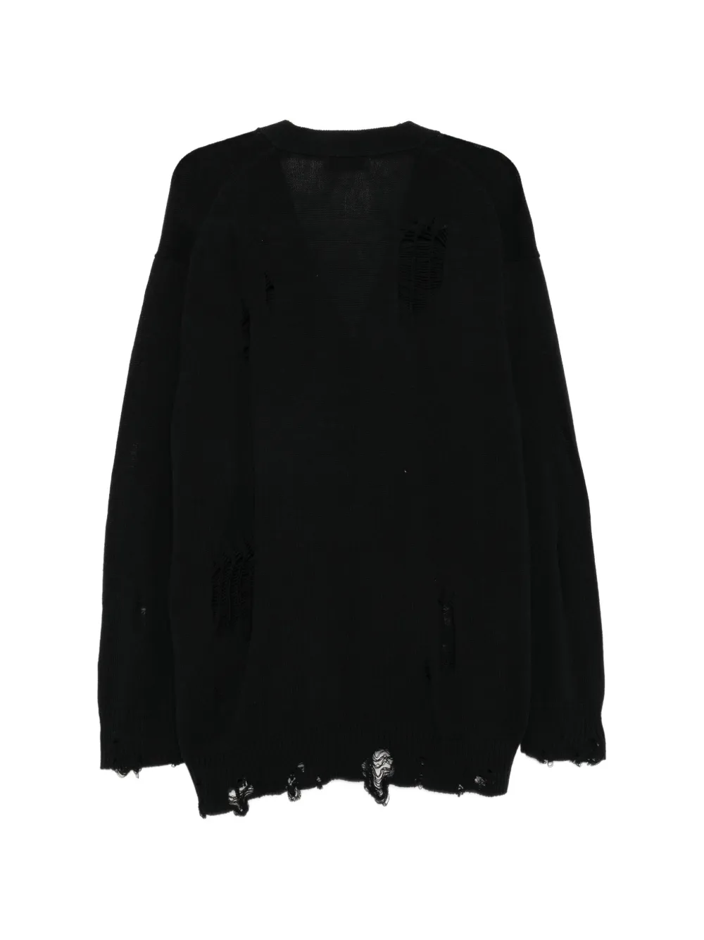 Yohji Yamamoto Gerafeld vest Zwart