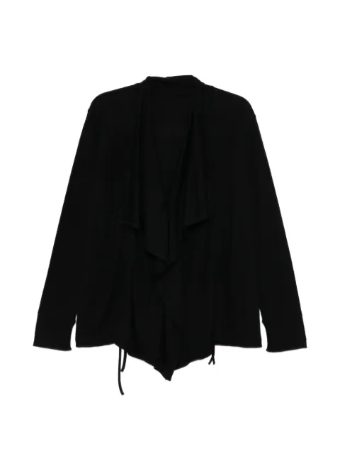 Yohji Yamamoto кардиган с кулиской