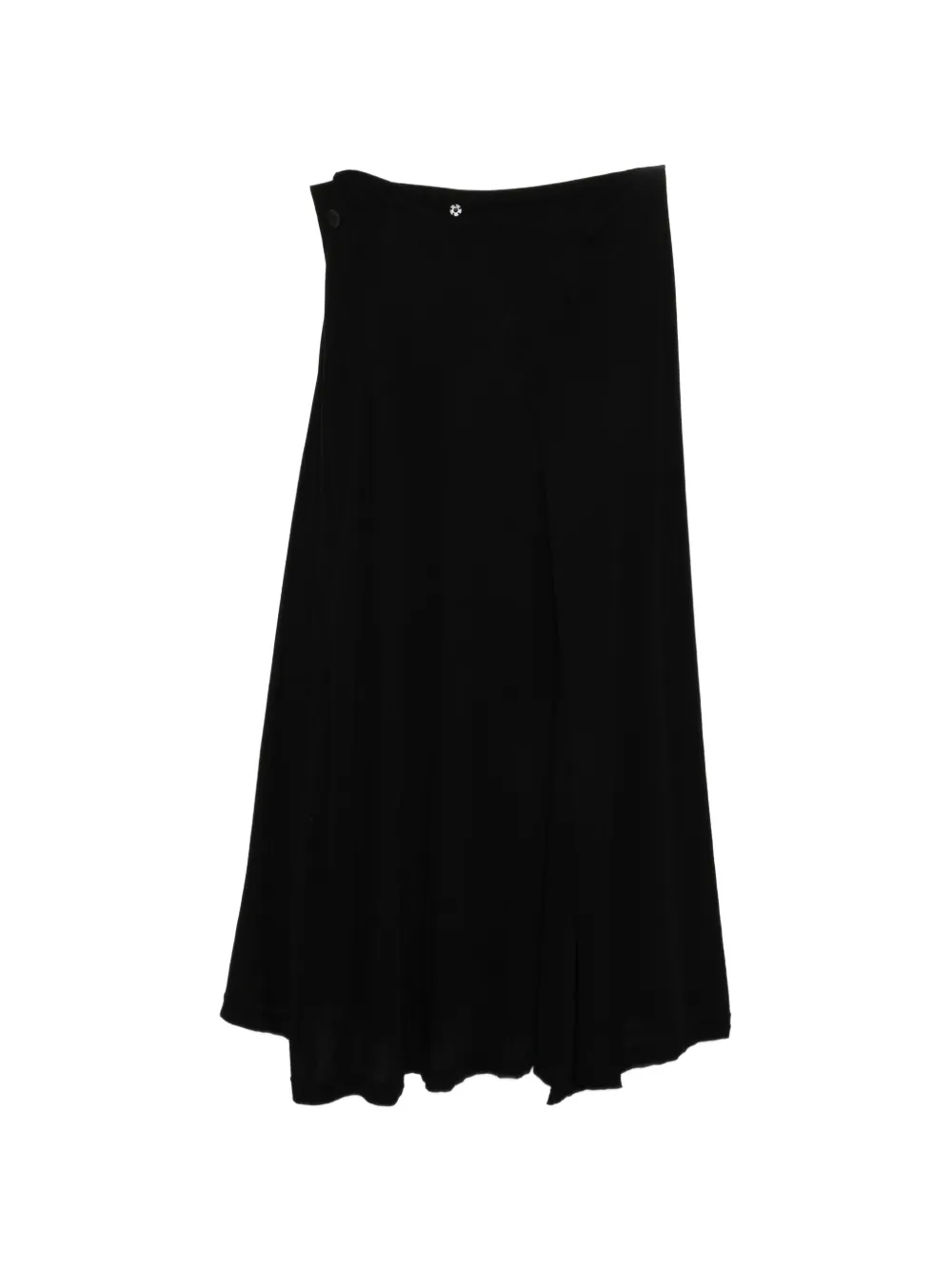 Yohji Yamamoto Katoenen maxi-rok Zwart