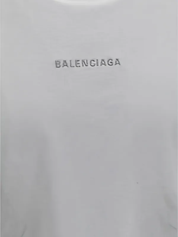 BALENCIAGA ダメージTシャツ Balenciaga ダメージ Tシャツ | グレー | FARFETCH JP