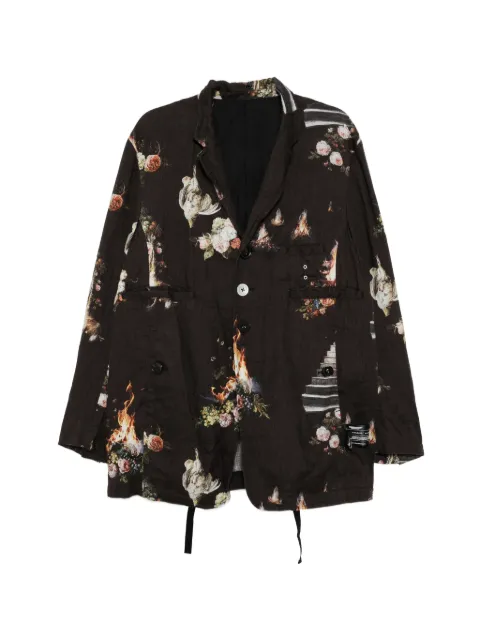 Undercover printed blazer