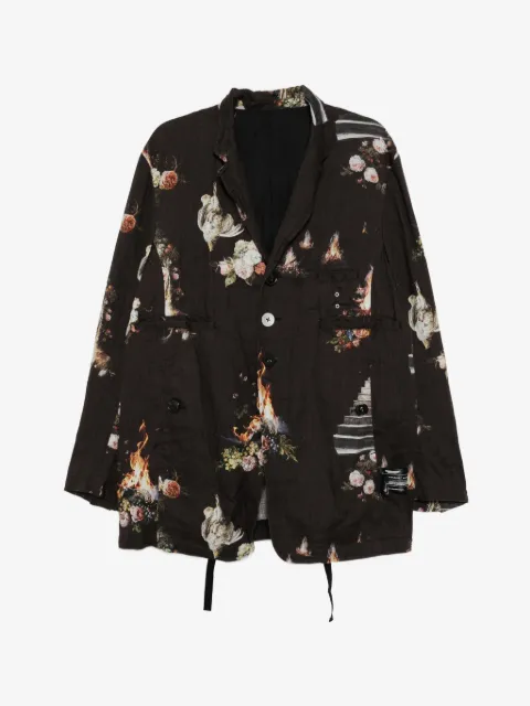 Undercover printed blazer