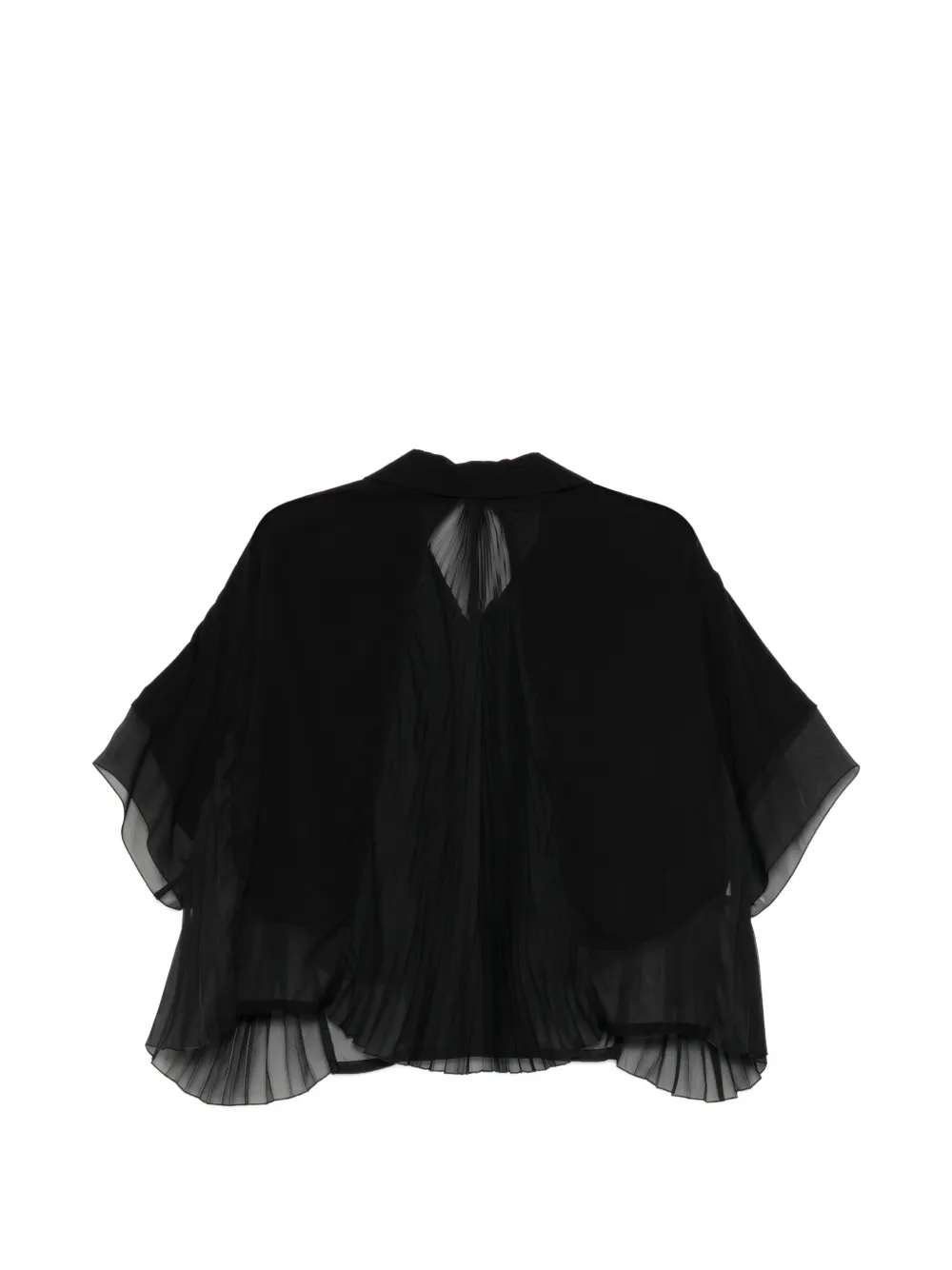 Undercover Geplooid blouse Zwart