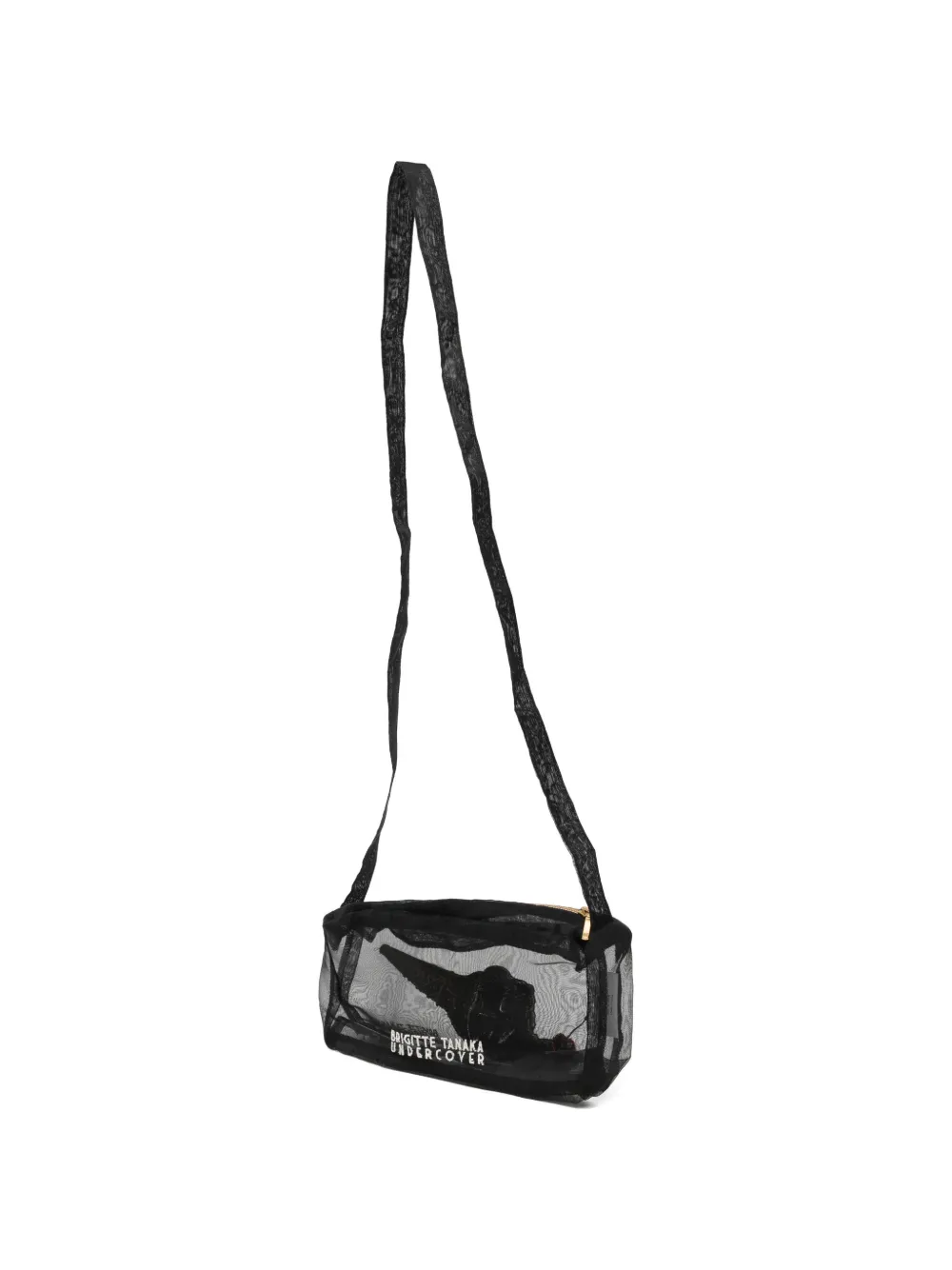 Undercover x Brigitte Tanaka Embroidered Crossbody Bag | Black