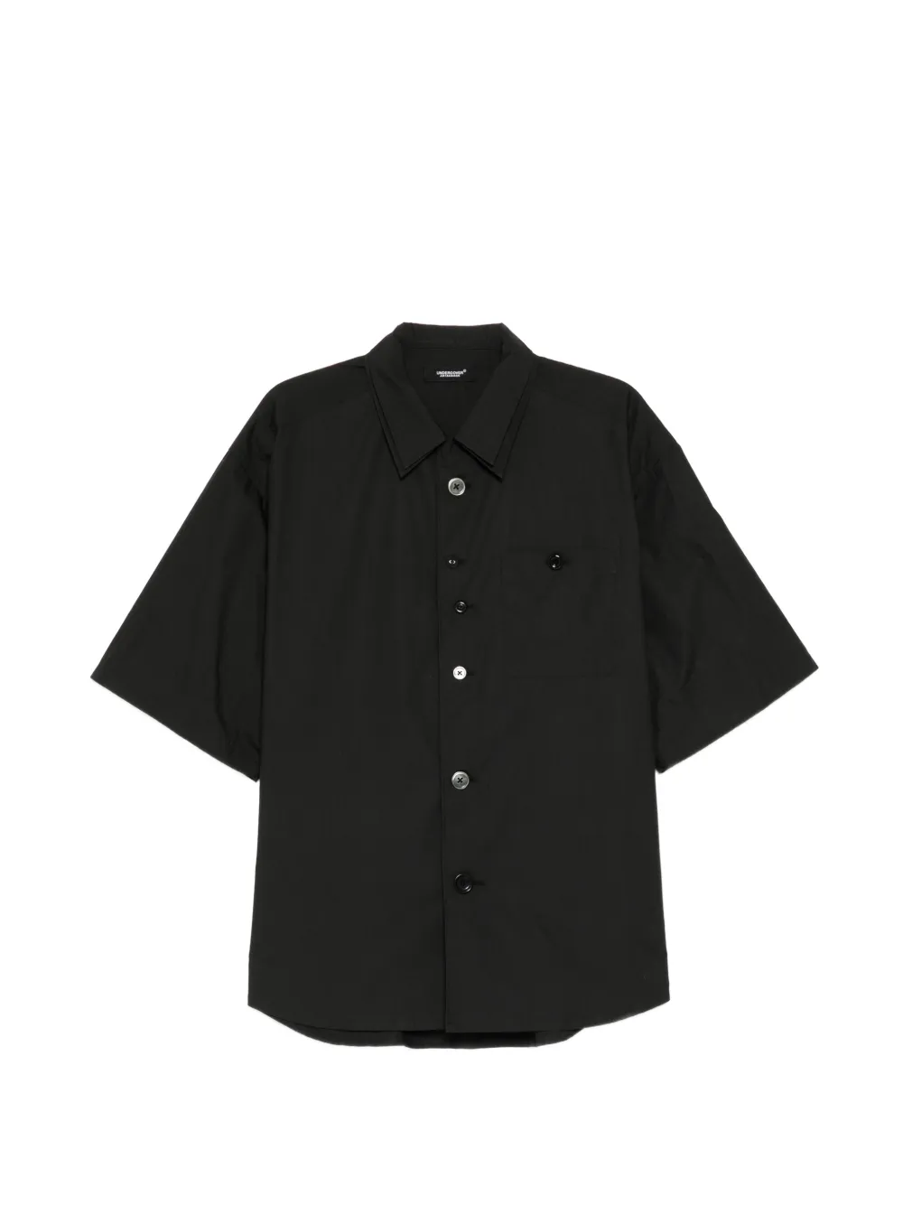 Undercover buttoned shirt - Schwarz