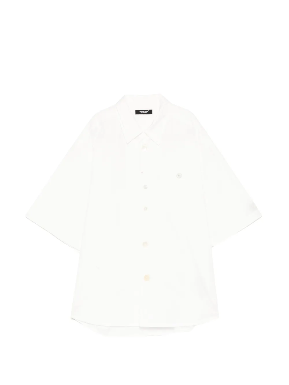 Undercover double-collar shirt - Bianco