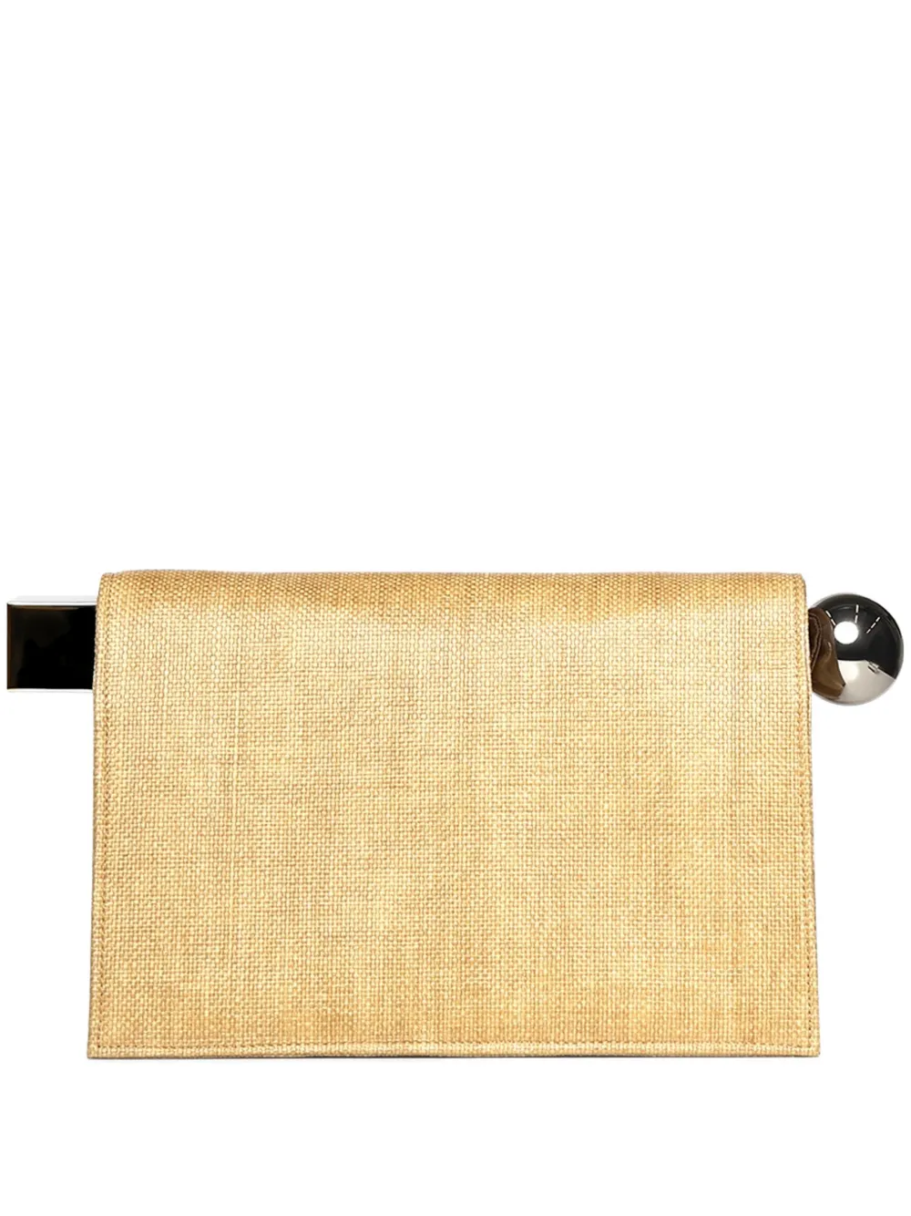 Jacquemus bead-embellished shoulder bag - Neutrals