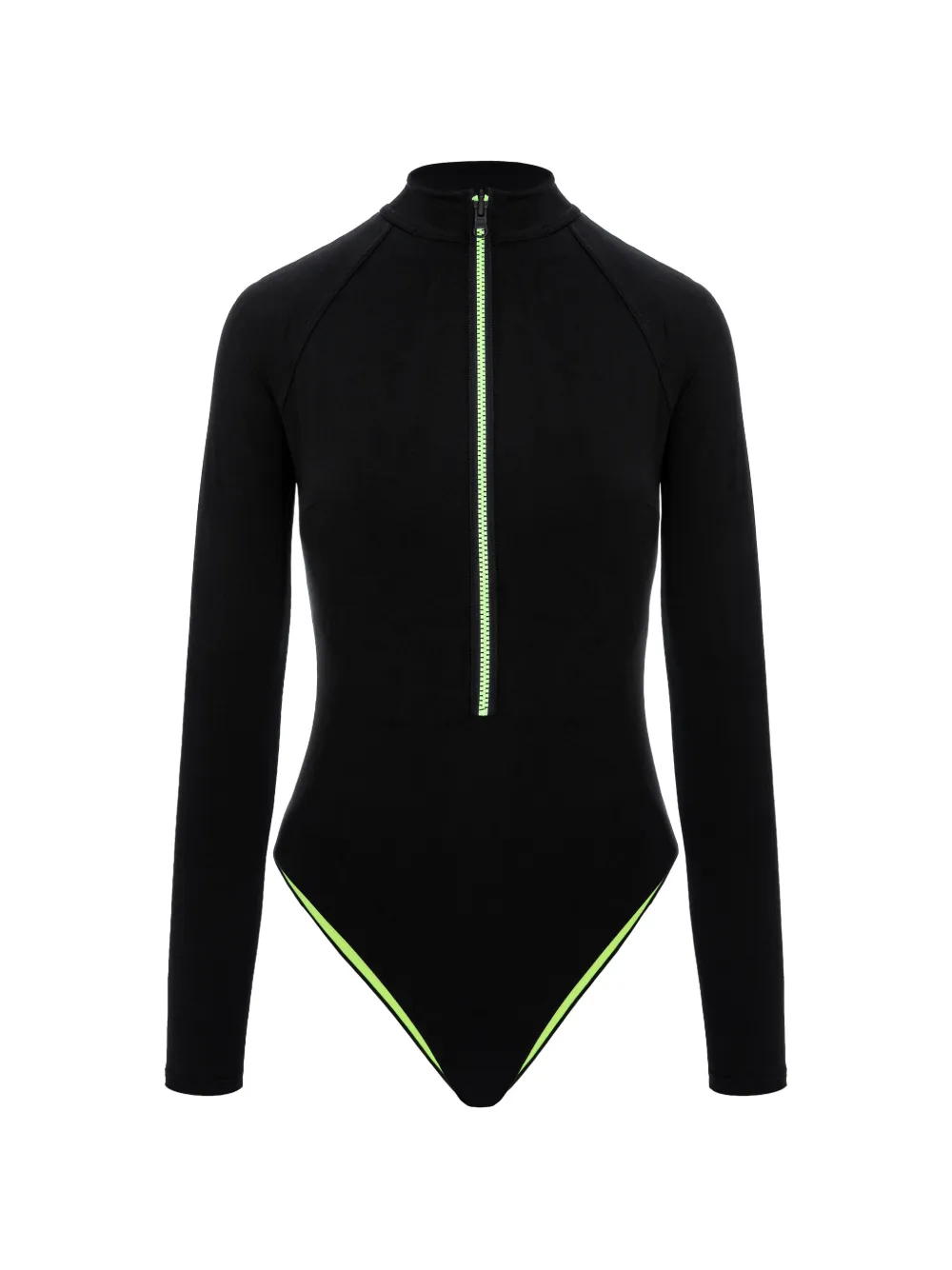Noire Swimwear long-sleeve swimsuit - Nero