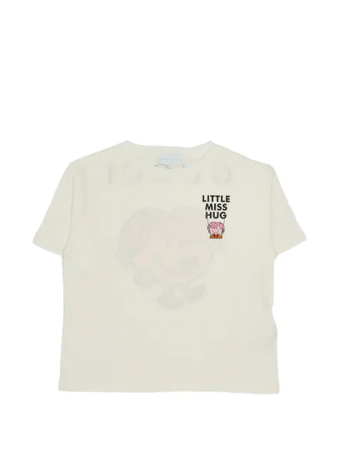 Gucci Kids Little Miss Hug graphic-print T-shirt