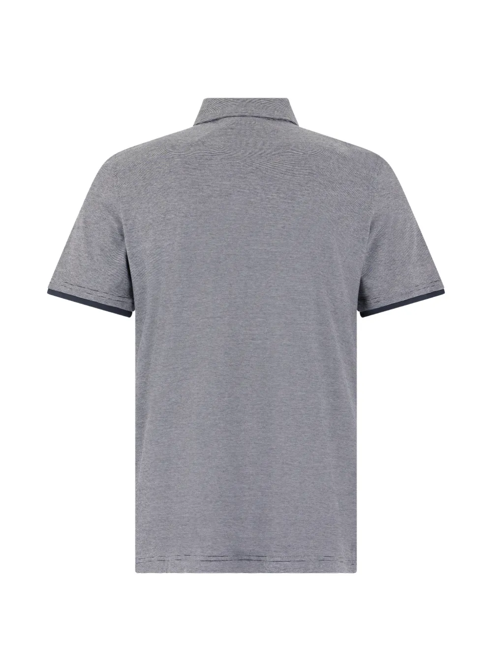 K-Way Gestreept poloshirt Grijs